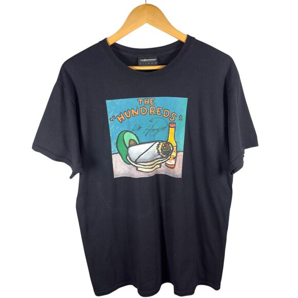 The Hundreds Fall 2015 Blunt and Beer T-shirt Men’s M - Punk Streetwear Skater - Picture 1 of 9